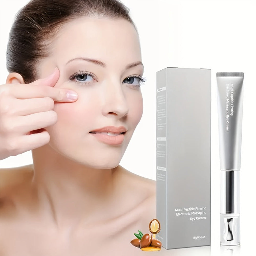 1-Pack Peptide FirmingEye Cream - Hydrating Primer With Glycerin And Plant-Derived Squalane, Alcohol-Free, Hypoallergenic, Suitable ForAll Skin Types, Natural Finish, Smooth Complexion, Eye CareProduct